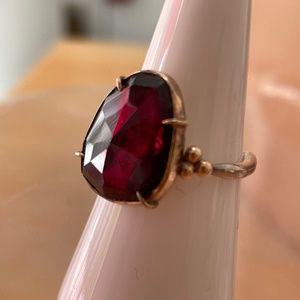 8 Carat Garnet Ring- Sundance